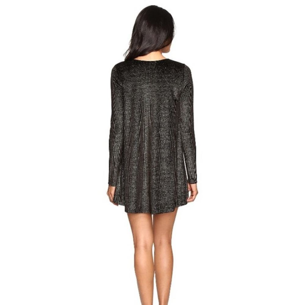 Show Me Your Mumu Tyler Tunic Dress Golden Glam Size M - Picture 5 of 9